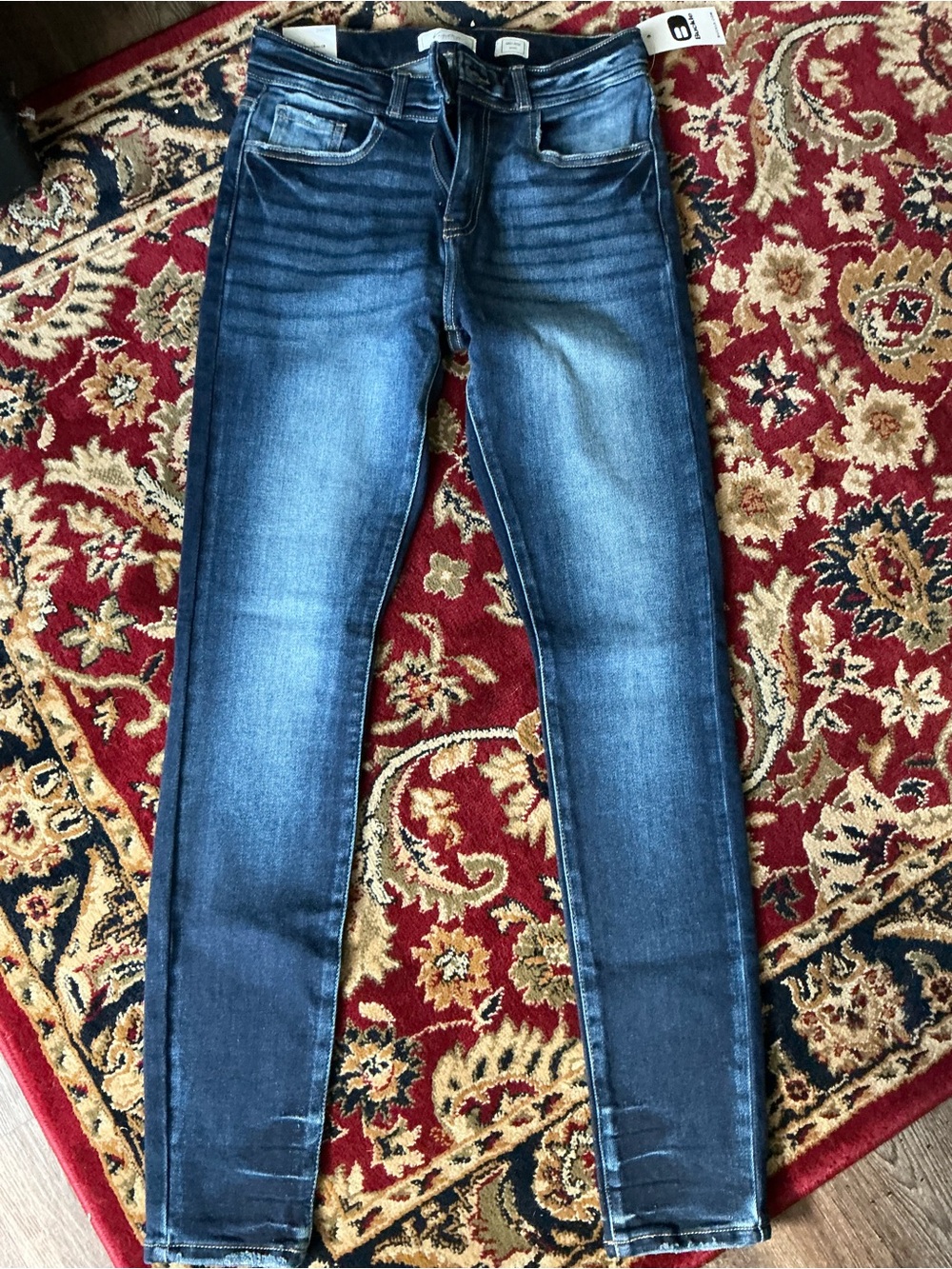 Kancan signature mid rise skinny jeans
